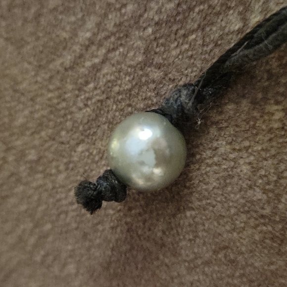 GLASS Pearl Disco Ball Beaded Macrame Slide Shamballa Bracelet - Picture 6 of 8